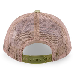 Casquette baseball avec filet femme avec broderie Roses