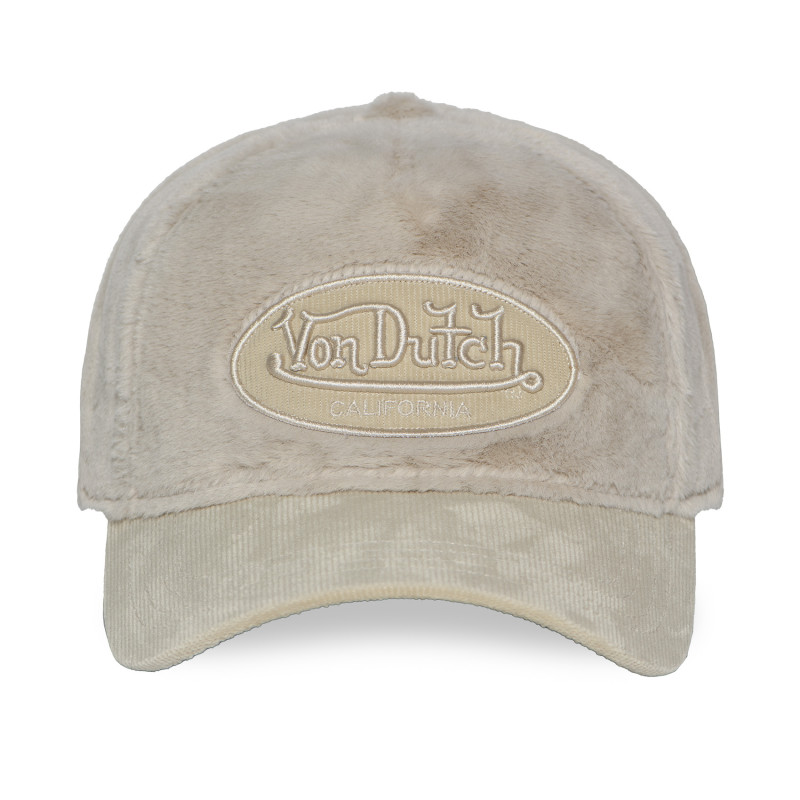 Casquette baseball adulte imitation fourrure visière corduroy Pile Casquette baseball adulte imitation fourrure visière corduroy Pile