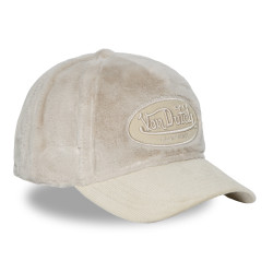 Casquette baseball adulte imitation fourrure visière corduroy Pile