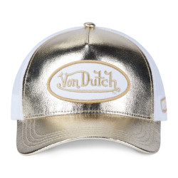 Casquette baseball avec filet adulte en simili effet peau de Reptile