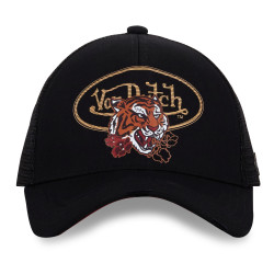 Casquette femme baseball visière bi-colore Von Dutch Rugissements