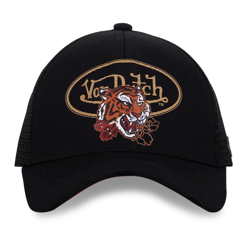 Casquette femme baseball visière bi-colore Von Dutch Rugissements Casquette femme baseball visière bi-colore Von Dutch Rugissements