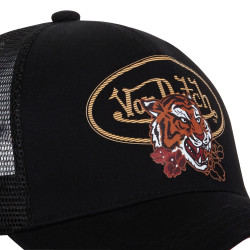 Casquette femme baseball visière bi-colore Von Dutch Rugissements