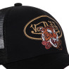 Casquette femme baseball visière bi-colore Von Dutch Rugissements Casquette femme baseball visière bi-colore Von Dutch Rugissements