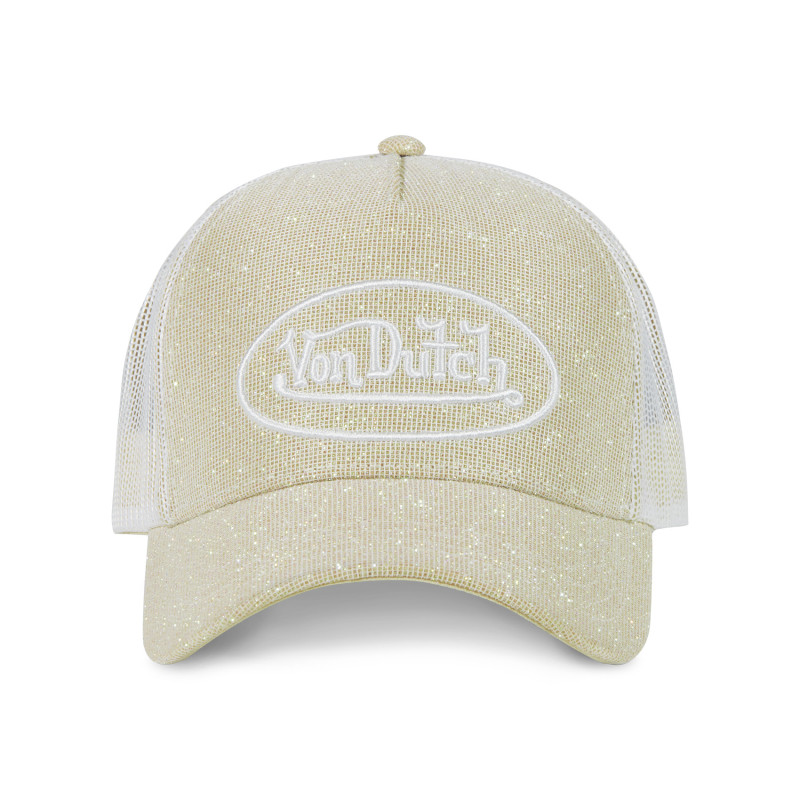 Casquette baseball avec filet femme en glitter Shiny