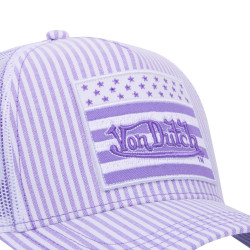 Casquette trucker fermeture snapback Flag Von Dutch