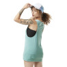 Débardeur  femme loose avec logo devant Basic
