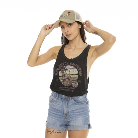 Débardeur femme loose Cafe Racer