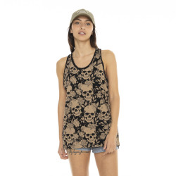 Débardeur femme loose Skull