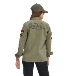 Veste femme avec patch Angel kaki