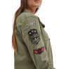 Veste femme avec patch Angel kaki