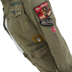 Veste femme avec patch Angel kaki