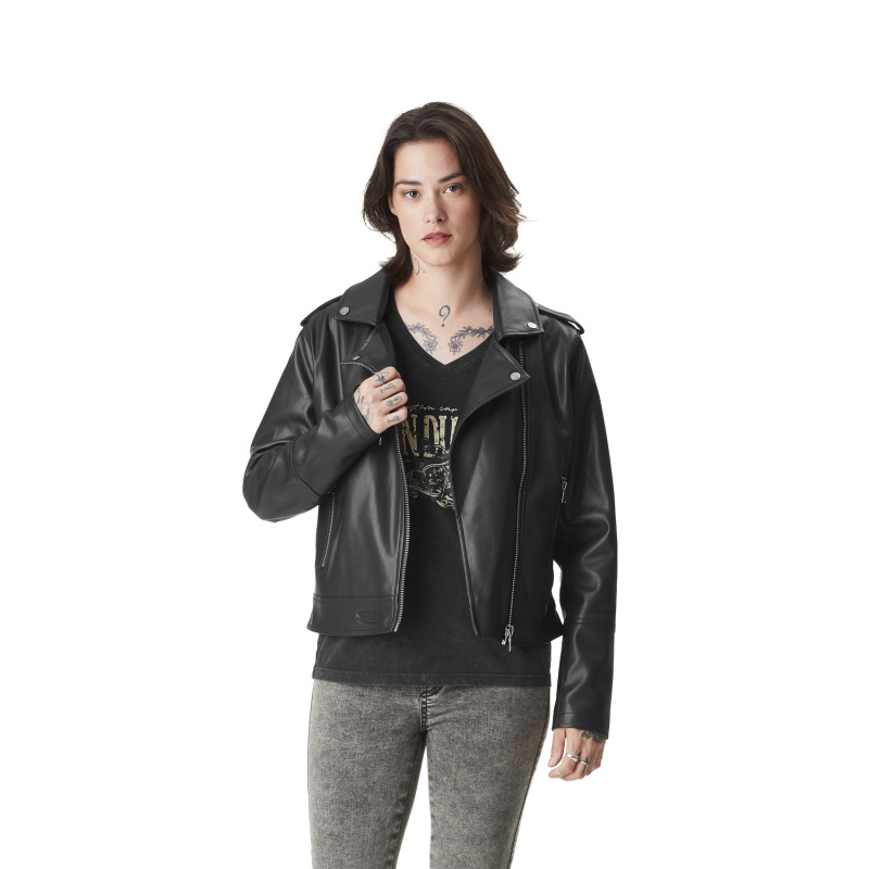 Veste motard femme Biker Veste motard femme Biker