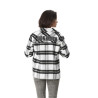 Veste femme à carreaux avec patch Squares Veste femme à carreaux avec patch Squares