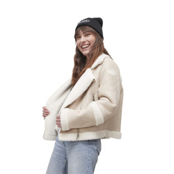 Veste femme doublée avec broderie