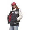 Veste femme doublée avec broderie