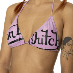 Maillot de bain femme 2 pièces triangle Logo