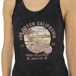 Robe longues sans manches col rond femme Born to Ride