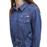 Robe femme effet jean en coton Den
