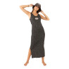 Robe longue femme effet usé en coton Juice