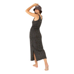 Robe longue femme effet usé en coton Juice