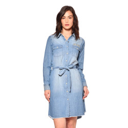 Robe Denim Manches Longues Jukebox