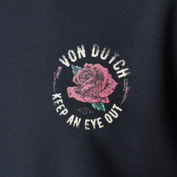 Robe sweat femme avec print et zip sur le côté  Gun