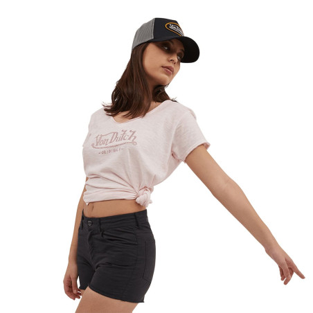 Short en toile femme en coton Spicy