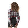 Chemise femme à carreaux tissés en coton Woven Checks