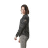 Chemise femme à carreaux tissés avec patch Woven Chemise femme à carreaux tissés avec patch Woven