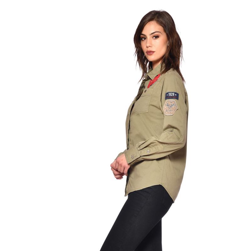 Chemise toile Manches Longues Georgia