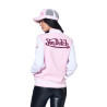 Veste femme oversize avec badges brode Bimbo