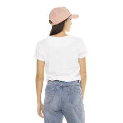 T-shirt à col rond manches courtes femme Photoprint Moto