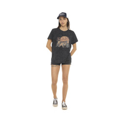 T-shirt à col rond manches courtes femme PinUp