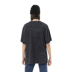 T-shirt femme relax fit col rond avec print devant Live Show