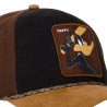 Casquette homme trucker en suedine premium Looney Tunes Daffy