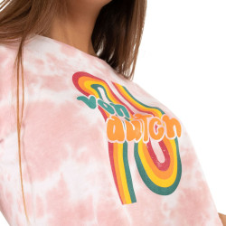 Crop Top Tie and Dye femme en coton Bow