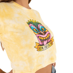 Crop top Tie and Dye femme en coton Tika