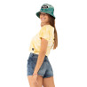 Crop top Tie and Dye femme en coton Tika