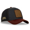 Casquette homme trucker denim et suédine Looney Tunes Will Road Run