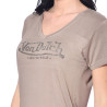 Tshirt en col V Logo Strass femme Roon Tshirt en col V Logo Strass femme Roon