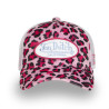 Casquette baseball avec filet enfant imitation fourrure Pink Savage