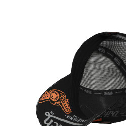Casquette trucker avec filet enfant Cafe