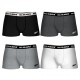 Lot de 4 Boxers coton homme Uni - ALB/W/1BCX4