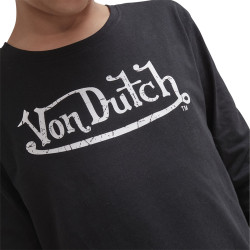 T-shirt manches longues à col rond garçon Von Dutch Kros