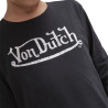 T-shirt manches longues à col rond garçon Von Dutch Kros