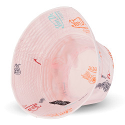 Bob Homme & Femme imprimé Logo Lila