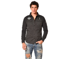 Chemise homme Manches Longues Stamp