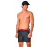 Boardshort homme bicolore avec bandes latérales