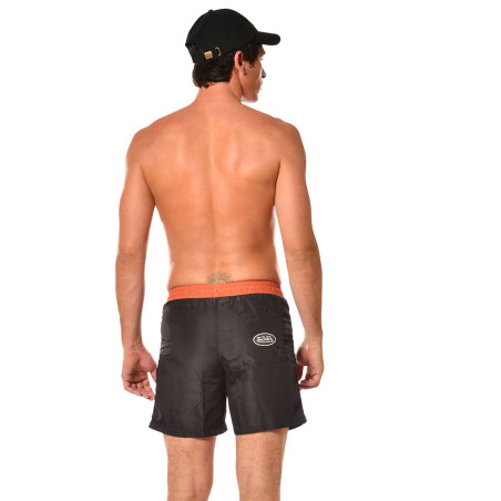 Boardshort homme bicolore avec bandes latérales